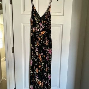 American Eagle floral jumpsuit